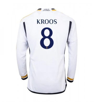 Real Madrid Toni Kroos #8 Koszulka Podstawowych 2023-24 Długi Rękaw